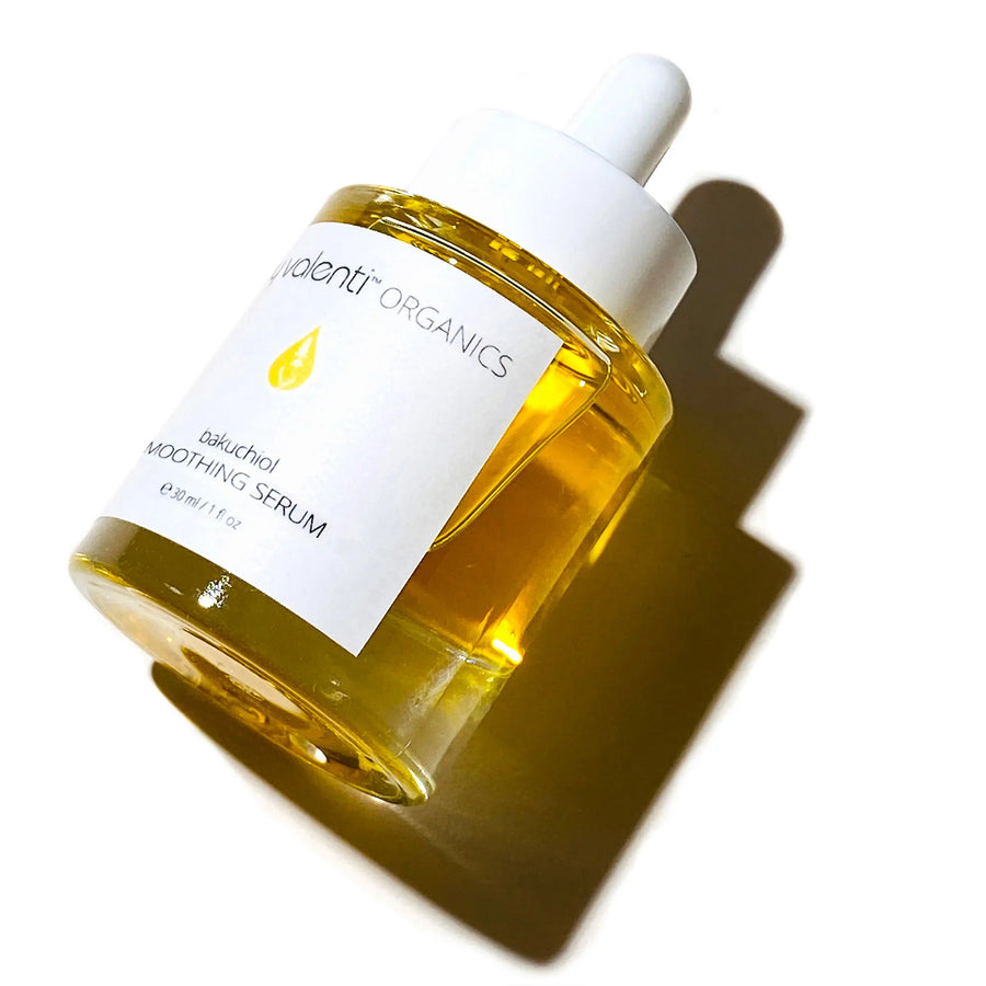 Introducing By Valenti Organics Bakuchiol Retinol Alternative Smoothing Serum