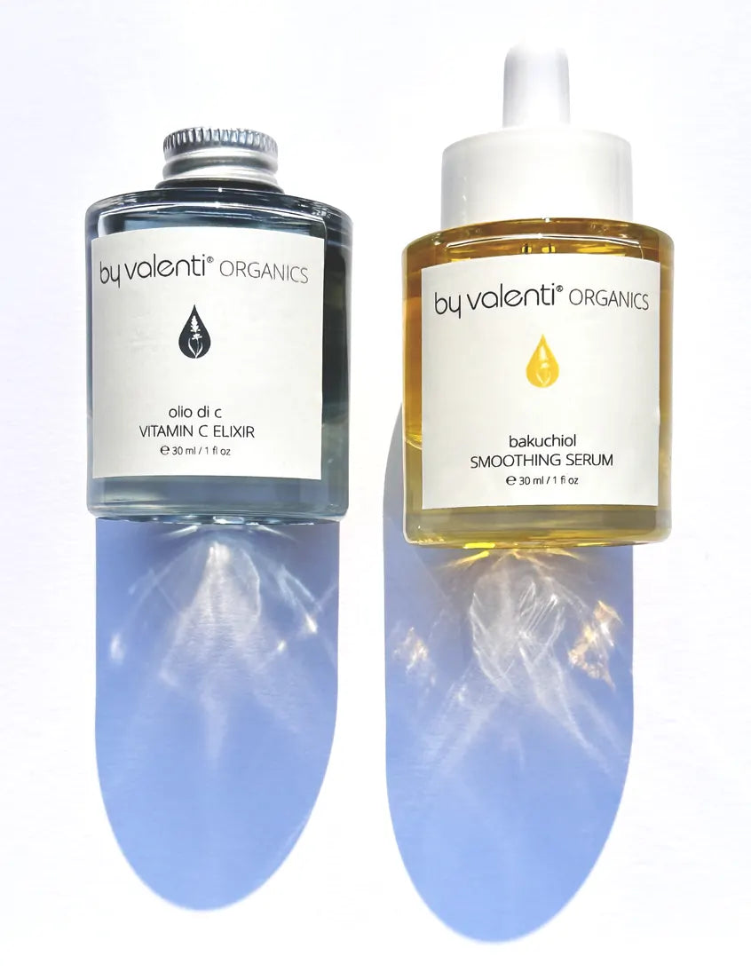 Olio di C 10% Vitamin C Elixir and Bakuchiol Smoothing Serum Set