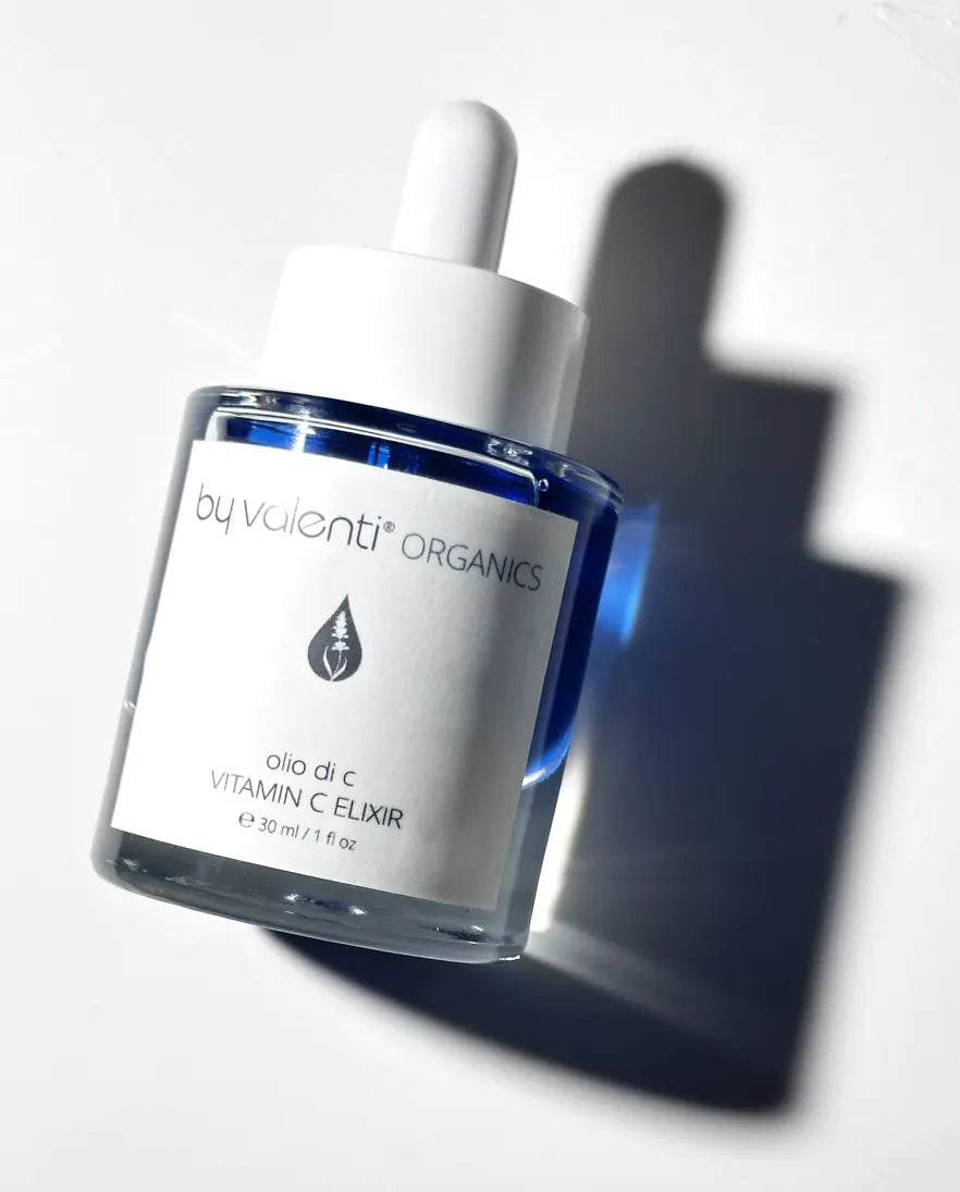 Olio di C Vitamin C Serum with 10% Tetrahexyldecyl Ascorbate and Blue Tansyfrom By Valenti Organics Natural Skin Care